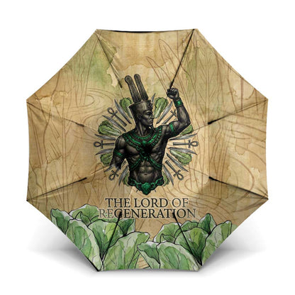 Min Umbrella Egyptian God of Fertility Lord of Generation Lettuce Ancient
