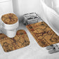 Min Ancient Egyptian Bathroom Set Fertility Symbol Sandstone Ankh Pyramid Pattern