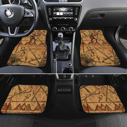 Min Ancient Egyptian Car Mats Fertility Symbol Sandstone Ankh Pyramid Pattern
