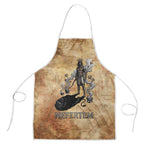 Nefertem Ancient Egyptian Apron Lion Head Lotus Flowers Incense Smoke Ancient