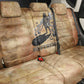 Nefertem Ancient Egyptian Back Car Seat Cover Lion Head Lotus Flowers Incense Smoke Ancient