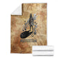 Nefertem Ancient Egyptian Blanket Lion Head Lotus Flowers Incense Smoke Ancient