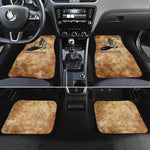 Nefertem Ancient Egyptian Car Mats Lion Head Lotus Flowers Incense Smoke Ancient