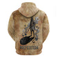Nefertem Ancient Egyptian Hoodie Lion Head Lotus Flowers Incense Smoke Ancient