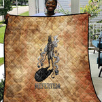 Nefertem Ancient Egyptian Quilt Lion Head Lotus Flowers Incense Smoke Ancient