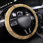 Nefertem Ancient Egyptian Steering Wheel Cover Lion Head Lotus Flowers Incense Smoke Ancient