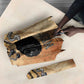 Nefertem Ancient Egyptian Umbrella Lion Head Lotus Flowers Incense Smoke Ancient