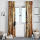 Nefertem Ancient Egyptian Window Curtain Lion Head Lotus Flowers Incense Smoke Ancient