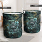 Nefertem Laundry Basket Primordial Bloom Lotus Mystical Lion Cosmic Egyptian