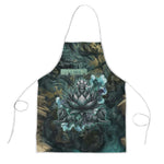 Nefertem Apron Primordial Bloom Lotus Mystical Lion Cosmic Egyptian