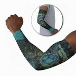 Nefertem Arm Sleeves Primordial Bloom Lotus Mystical Lion Cosmic Egyptian