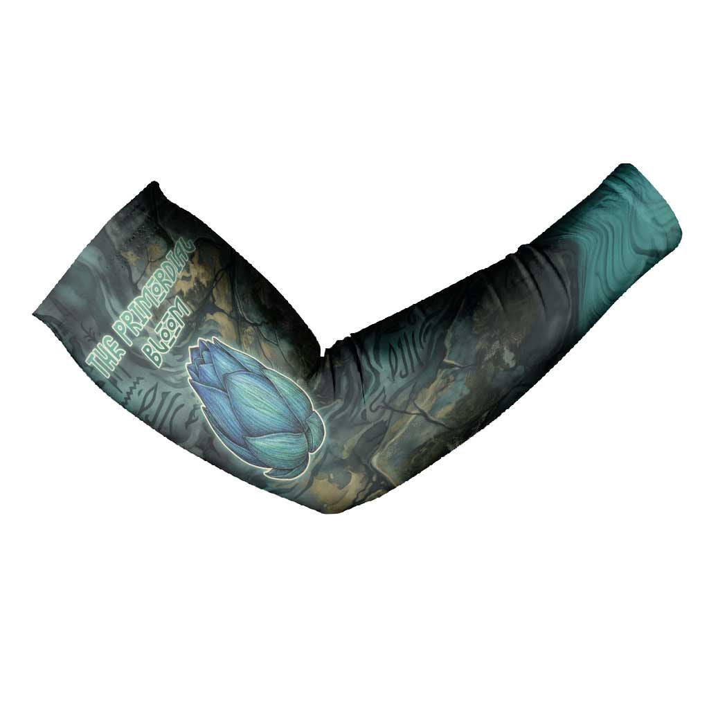 Nefertem Arm Sleeves Primordial Bloom Lotus Mystical Lion Cosmic Egyptian