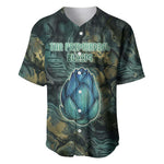 Nefertem Baseball Jersey Primordial Bloom Lotus Mystical Lion Cosmic Egyptian