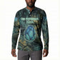 Nefertem Button Sweatshirt Primordial Bloom Lotus Mystical Lion Cosmic Egyptian