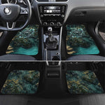 Nefertem Car Mats Primordial Bloom Lotus Mystical Lion Cosmic Egyptian