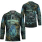 Nefertem Hockey Jersey Primordial Bloom Lotus Mystical Lion Cosmic Egyptian