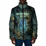 Nefertem Padded Jacket Primordial Bloom Lotus Mystical Lion Cosmic Egyptian