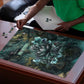 Nefertem Puzzle Primordial Bloom Lotus Mystical Lion Cosmic Egyptian