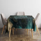 Nefertem Tablecloth Primordial Bloom Lotus Mystical Lion Cosmic Egyptian