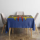 Swaziland Eswatini Tablecloth Coat of Arms Lion Elephant Shield Leopard Print Design