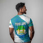 Sierra Leone Crest T shirt with National Coat of Arms and Flag Colors
