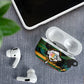 Rooting For Every HBCU AirPods Case Pan African Kente Pattern - History And Knowledge Torch