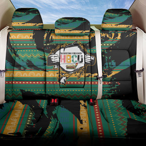 Rooting For Every HBCU Back Car Seat Cover Pan African Kente Pattern - History And Knowledge Torch