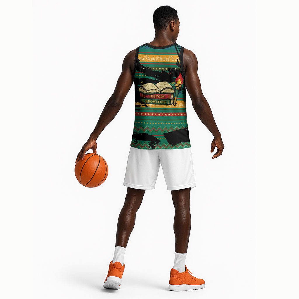 Rooting For Every HBCU Basketball Jersey Pan African Kente Pattern - History And Knowledge Torch