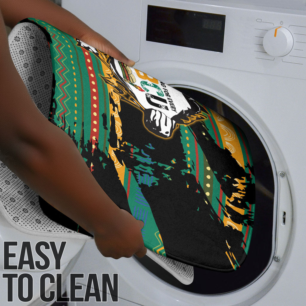 Rooting For Every HBCU Bathroom Set Pan African Kente Pattern - History And Knowledge Torch