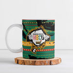 Rooting For Every HBCU Ceramic Mug Pan African Kente Pattern - History And Knowledge Torch