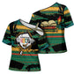 Rooting For Every HBCU Cross Shoulder Shirt Pan African Kente Pattern - History And Knowledge Torch