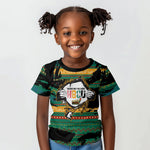 Rooting For Every HBCU Kid T shirt Pan African Kente Pattern - History And Knowledge Torch