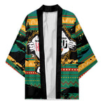 Rooting For Every HBCU Kimono Pan African Kente Pattern - History And Knowledge Torch