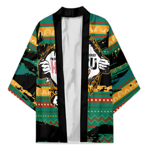 Rooting For Every HBCU Kimono Pan African Kente Pattern - History And Knowledge Torch