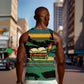 Rooting For Every HBCU Men Tank Top Pan African Kente Pattern - History And Knowledge Torch