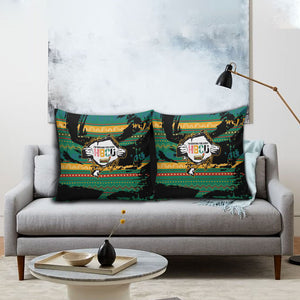 Rooting For Every HBCU Pillow Cover Pan African Kente Pattern - History And Knowledge Torch