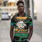 Rooting For Every HBCU Polo Shirt Pan African Kente Pattern - History And Knowledge Torch