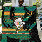 Rooting For Every HBCU Quilt Pan African Kente Pattern - History And Knowledge Torch