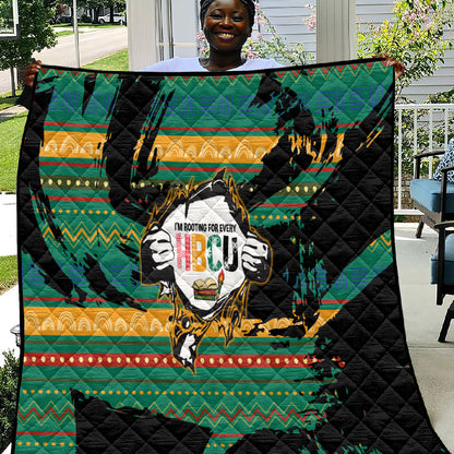 Rooting For Every HBCU Quilt Pan African Kente Pattern - History And Knowledge Torch