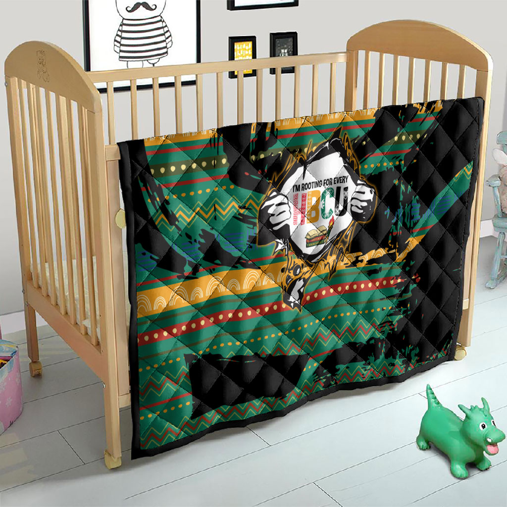 Rooting For Every HBCU Quilt Pan African Kente Pattern - History And Knowledge Torch