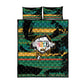 Rooting For Every HBCU Quilt Bed Set Pan African Kente Pattern - History And Knowledge Torch