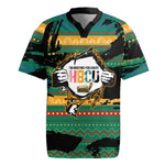 Rooting For Every HBCU Rugby Jersey Pan African Kente Pattern - History And Knowledge Torch