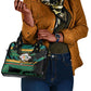 Rooting For Every HBCU Shoulder Handbag Pan African Kente Pattern - History And Knowledge Torch
