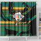 Rooting For Every HBCU Shower Curtain Pan African Kente Pattern - History And Knowledge Torch