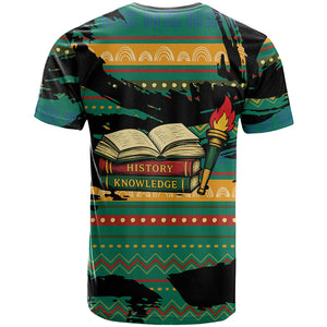 Rooting For Every HBCU T shirt Pan African Kente Pattern - History And Knowledge Torch