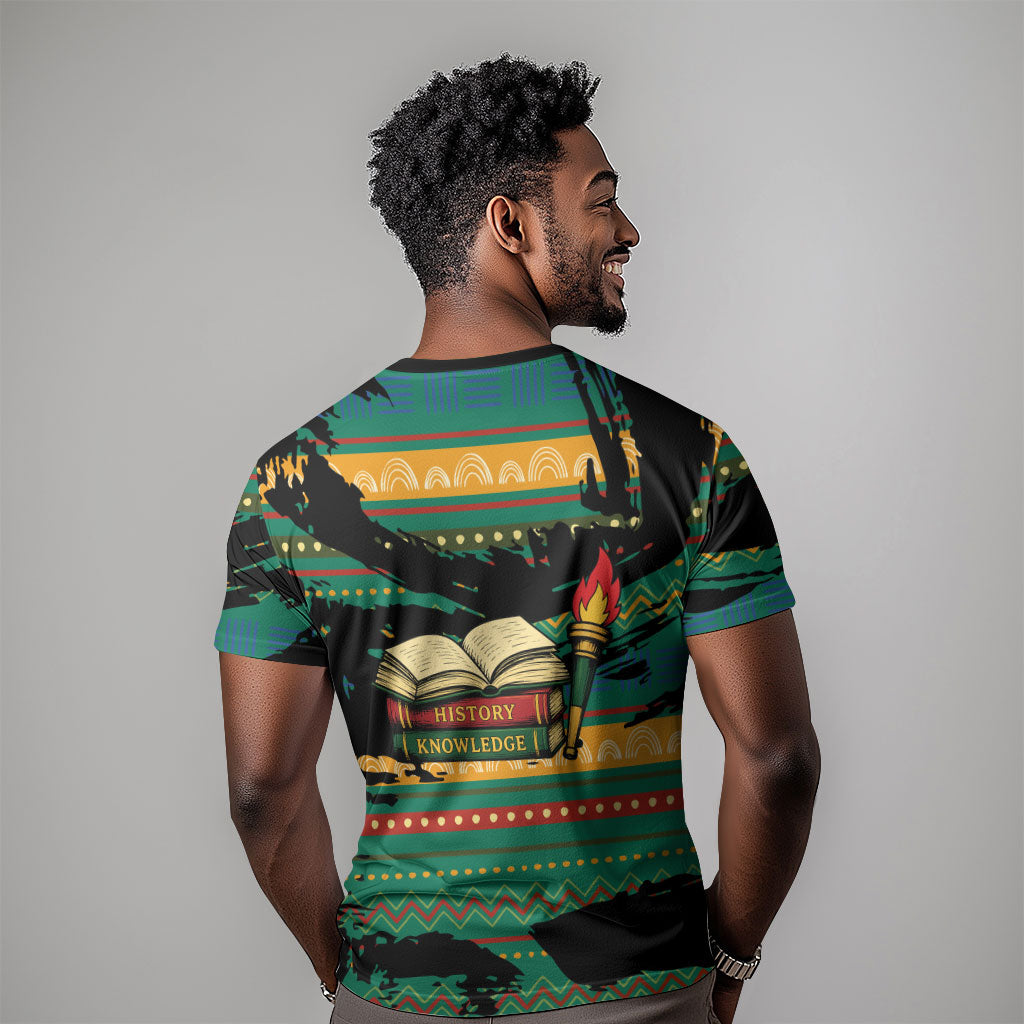 Rooting For Every HBCU T shirt Pan African Kente Pattern - History And Knowledge Torch