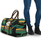 Rooting For Every HBCU Travel Bag Pan African Kente Pattern - History And Knowledge Torch
