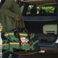 Rooting For Every HBCU Travel Bag Pan African Kente Pattern - History And Knowledge Torch