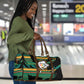 Rooting For Every HBCU Travel Bag Pan African Kente Pattern - History And Knowledge Torch