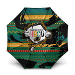 Rooting For Every HBCU Umbrella Pan African Kente Pattern - History And Knowledge Torch